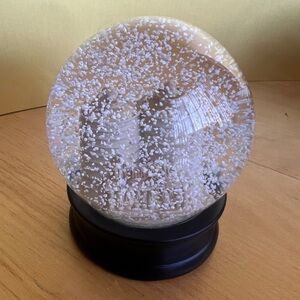 Magnolia Silos Chip and Joanna Gaines Glass Art Snow Globe The Fixer Upper